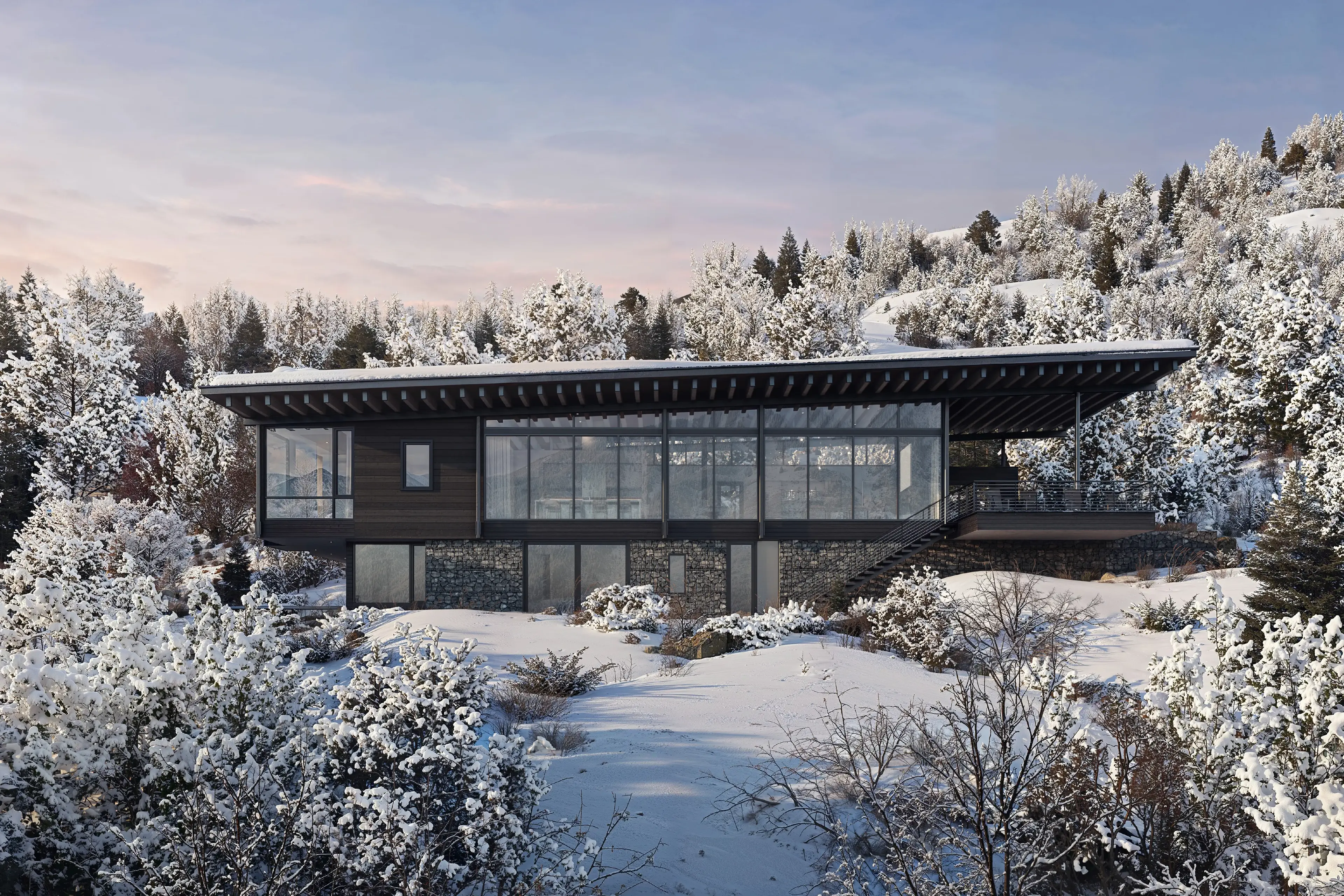 Marble Hideout South Elevation 2-3